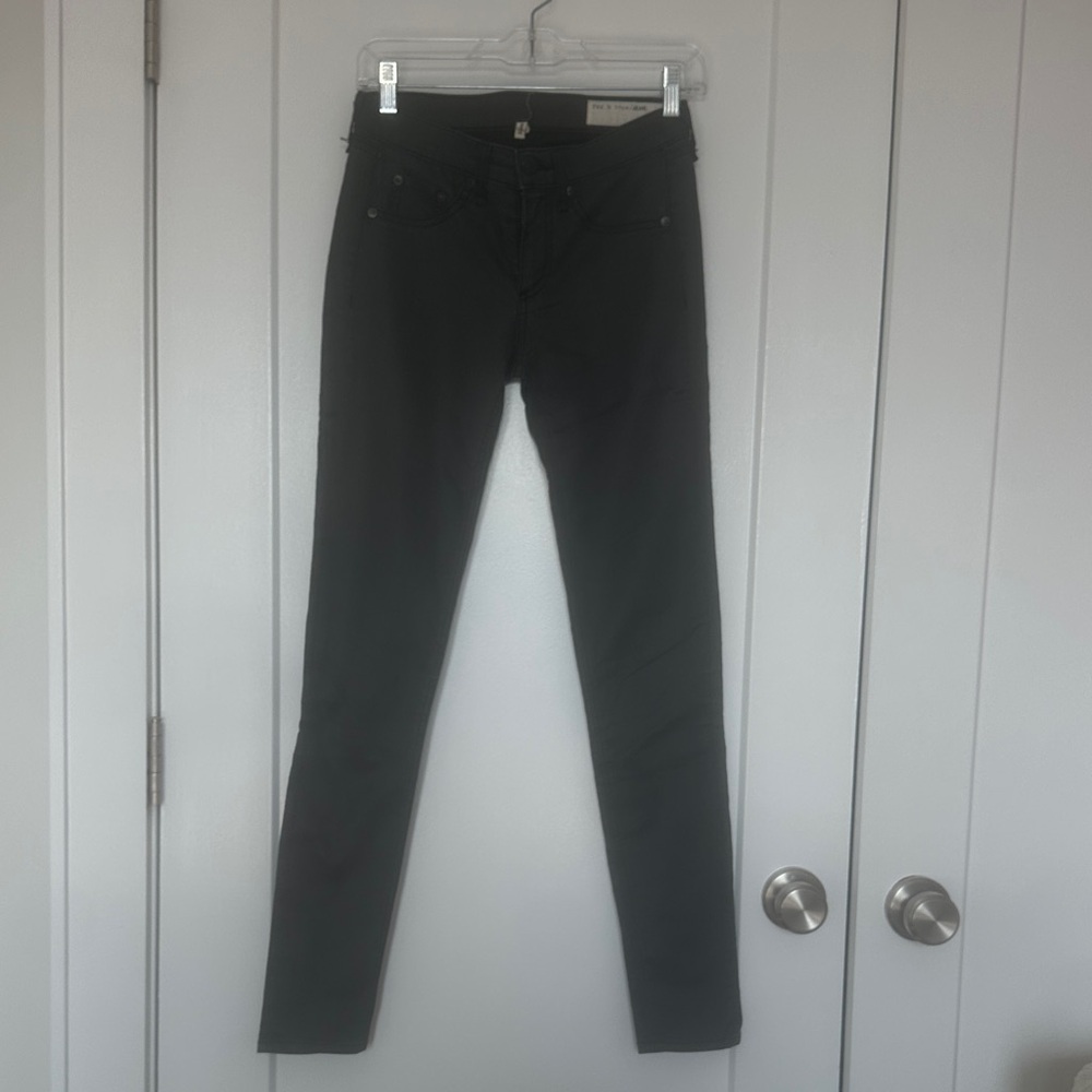 Rag & Bone Women's Dark Gray Skinny Jeans